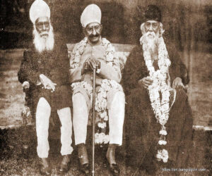 Rabindranath Tagore Sir Amin Jung Maharaja Kishen Pershad Courtesy Dr Taqi Abedi