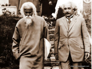 Rabindranath Tagore with Einstein